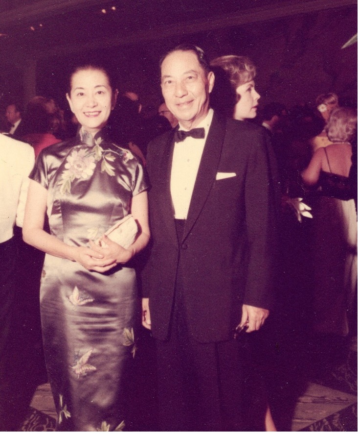 Auntie Pauline with Uncle R.C. Chen